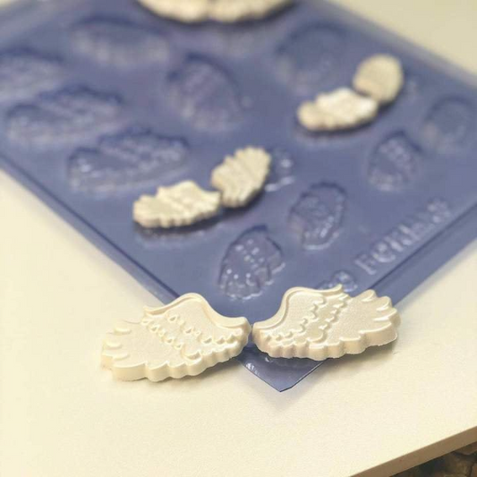 Angel Wings Fill and Dump Chocolate Mold