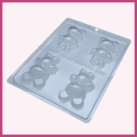 Baby Bears Cocoa Bomb Size (BWB) - 3 Part Chocolate Mold