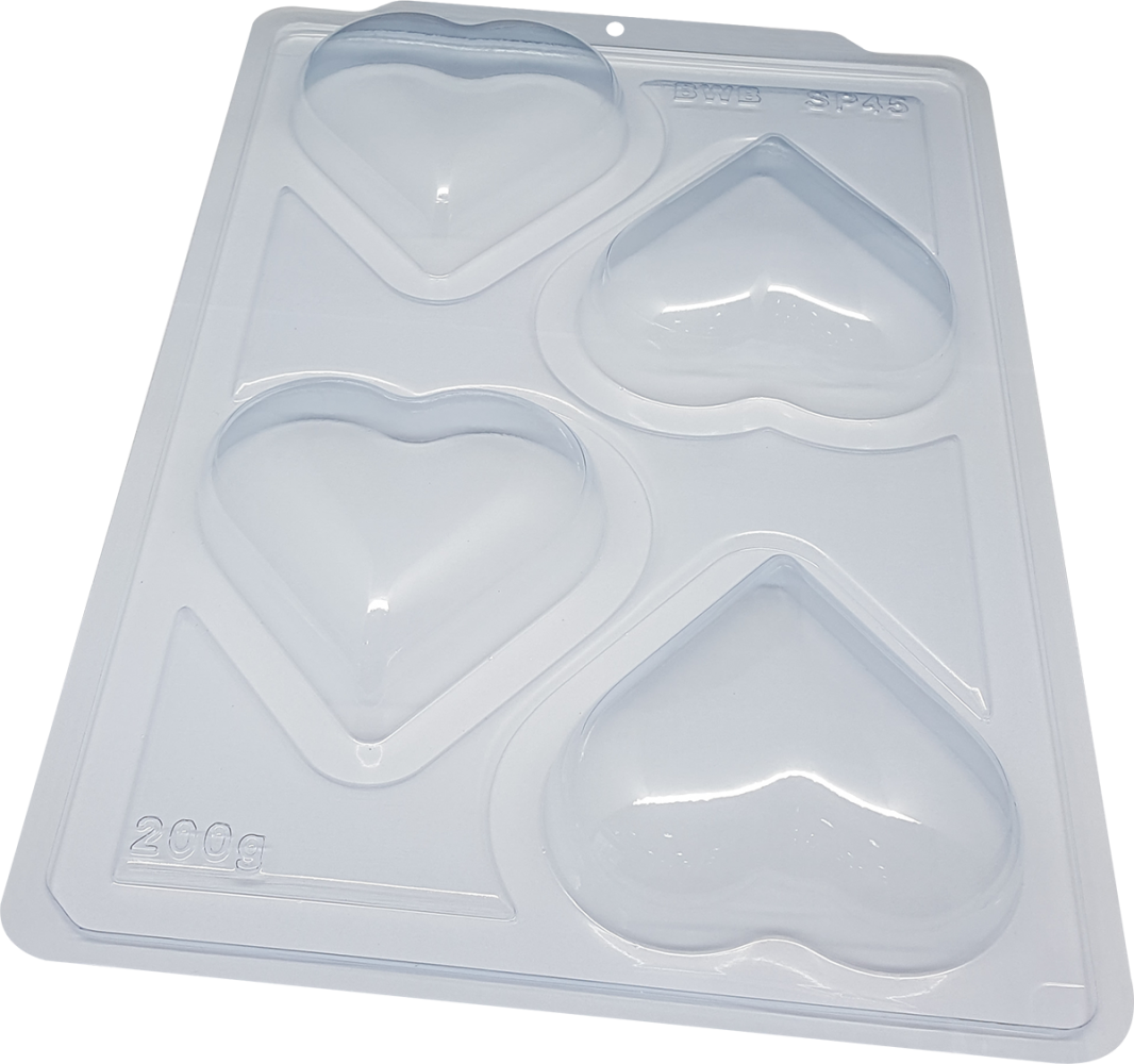 Special Heart (4) - 3 Part Chocolate Mold 200g