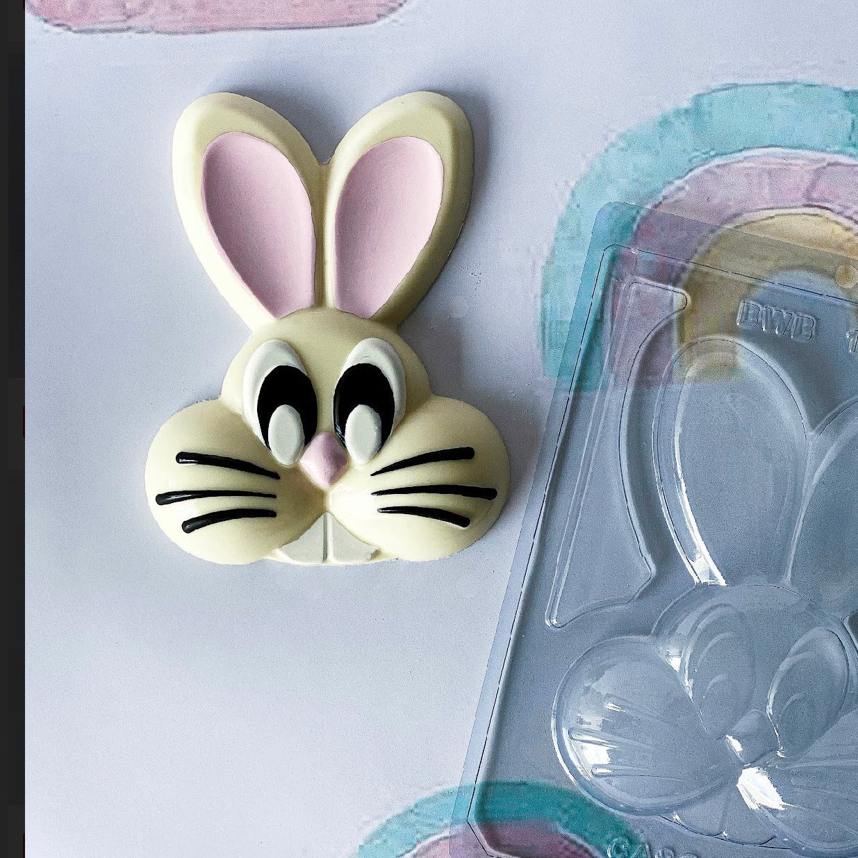 Rabbit Face - 3 Part Chocolate Mold