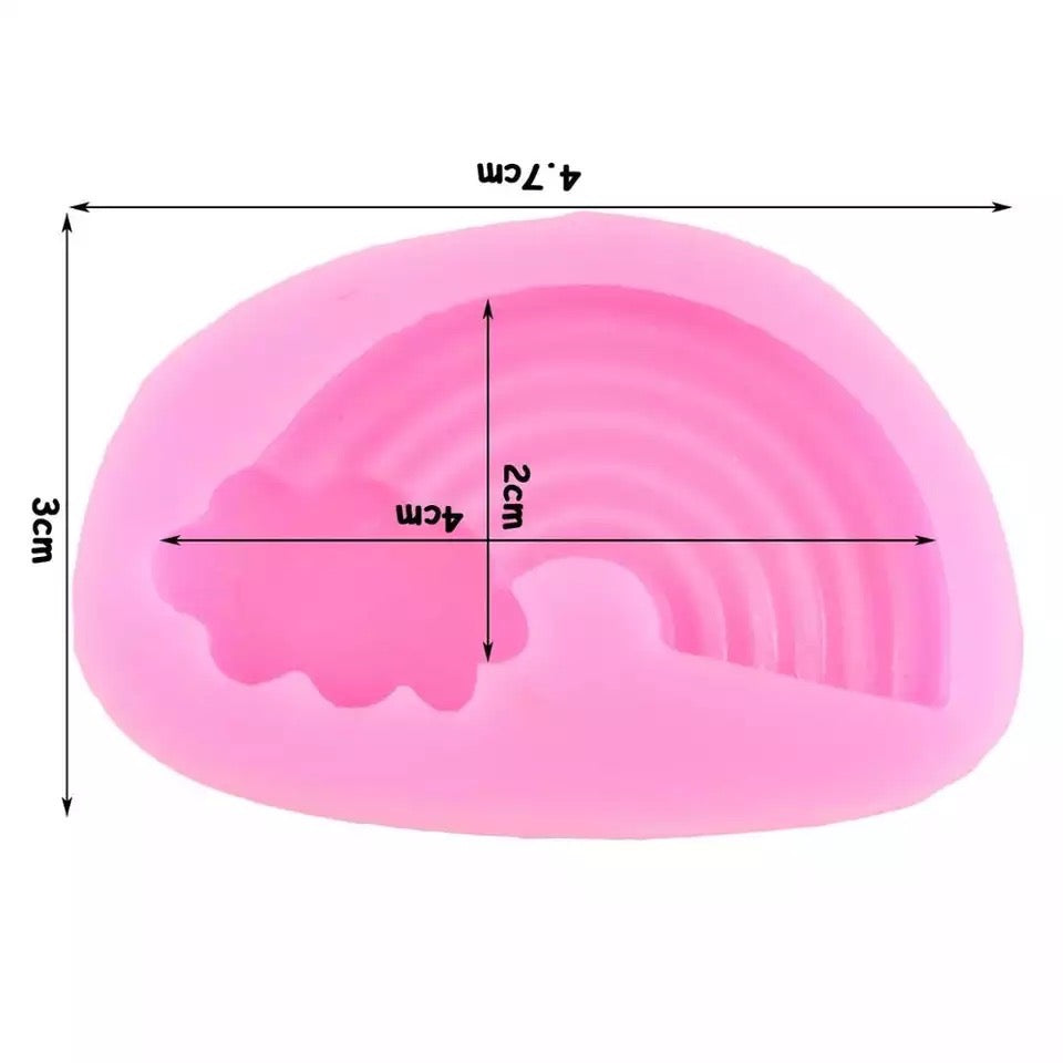 3D Rainbow Silicone Mold