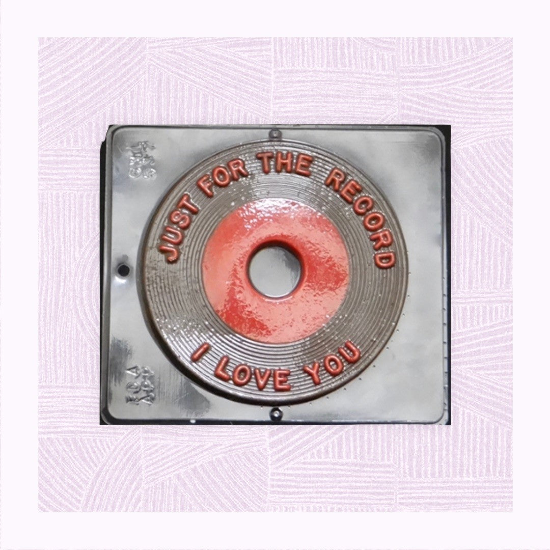 Record of Love Fill and Dump Chocolate Mold