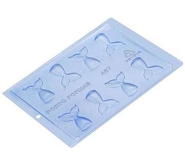 Mini Mermaid Tail Chocolate Mold