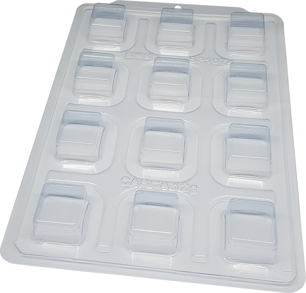 Square Cake - 3 Part Chocolate Mold