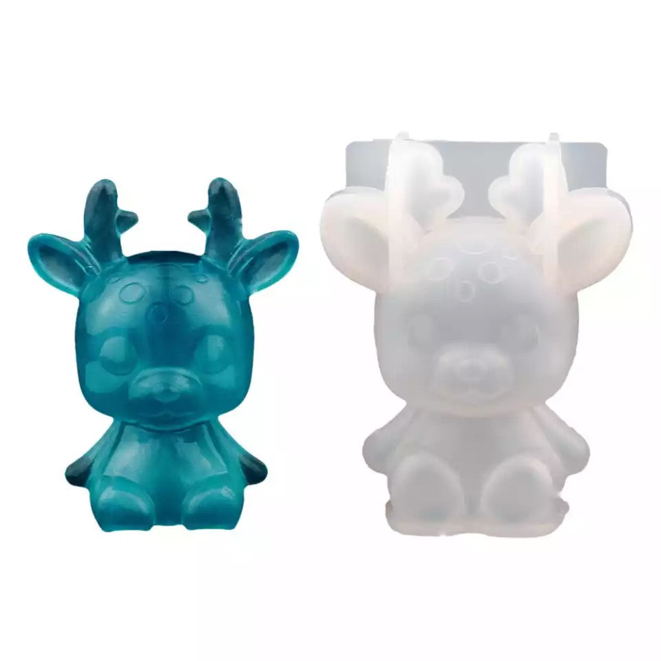 Reindeer Silicone Mold