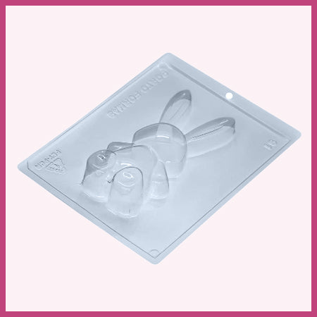 3D Easter Rabbit Bunny - 3 Part Chocolate Mold