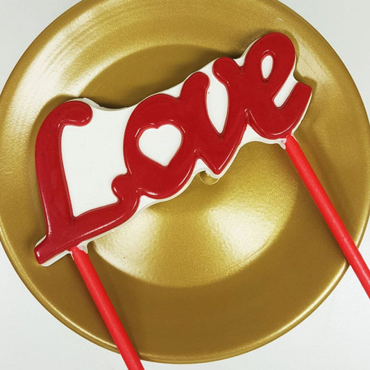 Love Cake Topper Chocolate Mold