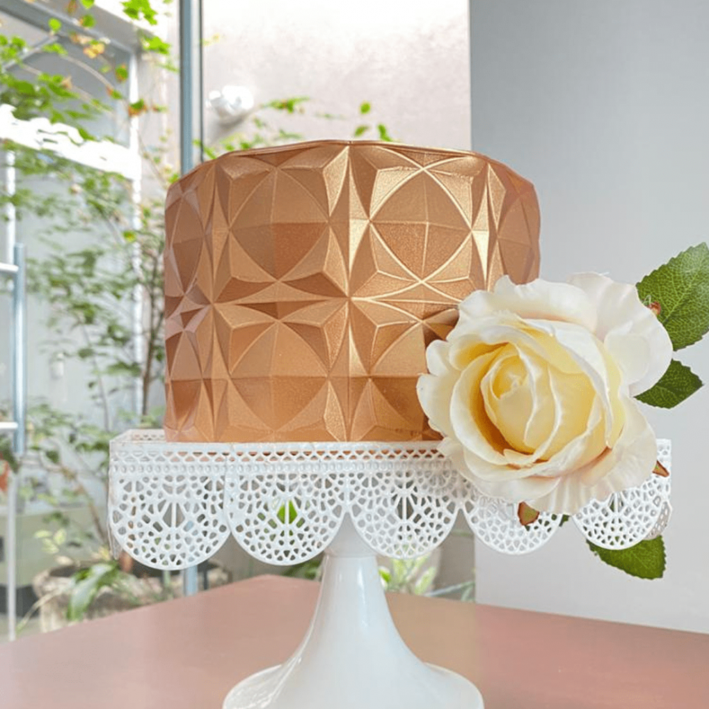 Origami Symmetry Cake - Chocolate Mold