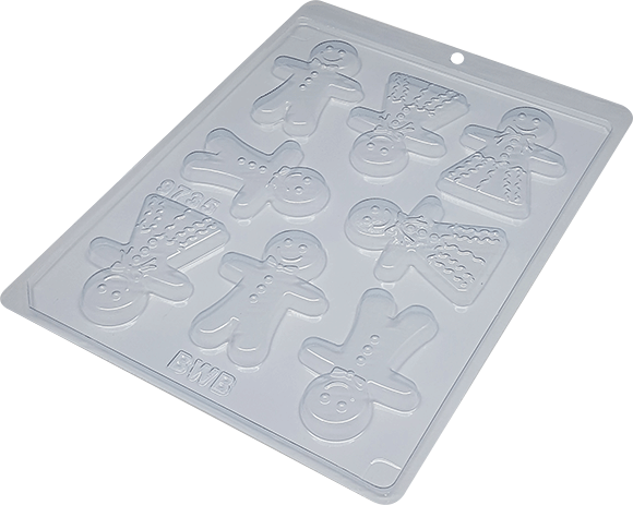 Gingerbread Cookie - Fill and Dump Chocolate Mold