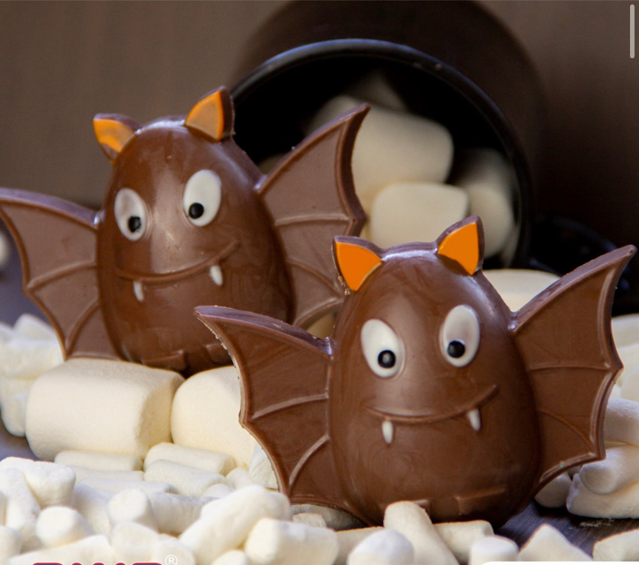 Baby Bat Coco Bomb Size - 3 Part Chocolate Mold