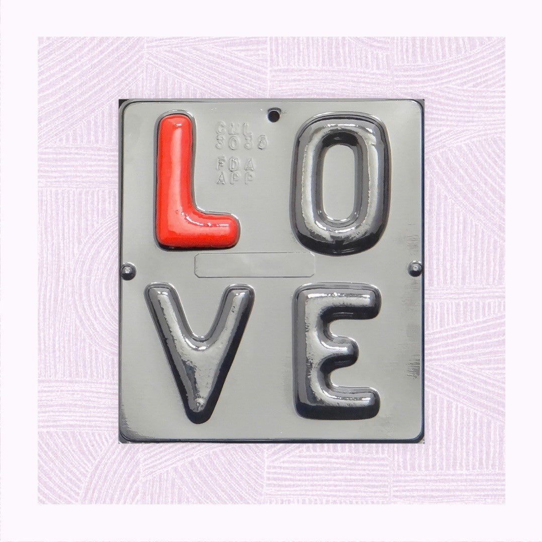 Love Letter Fill and Dump Chocolate Mold