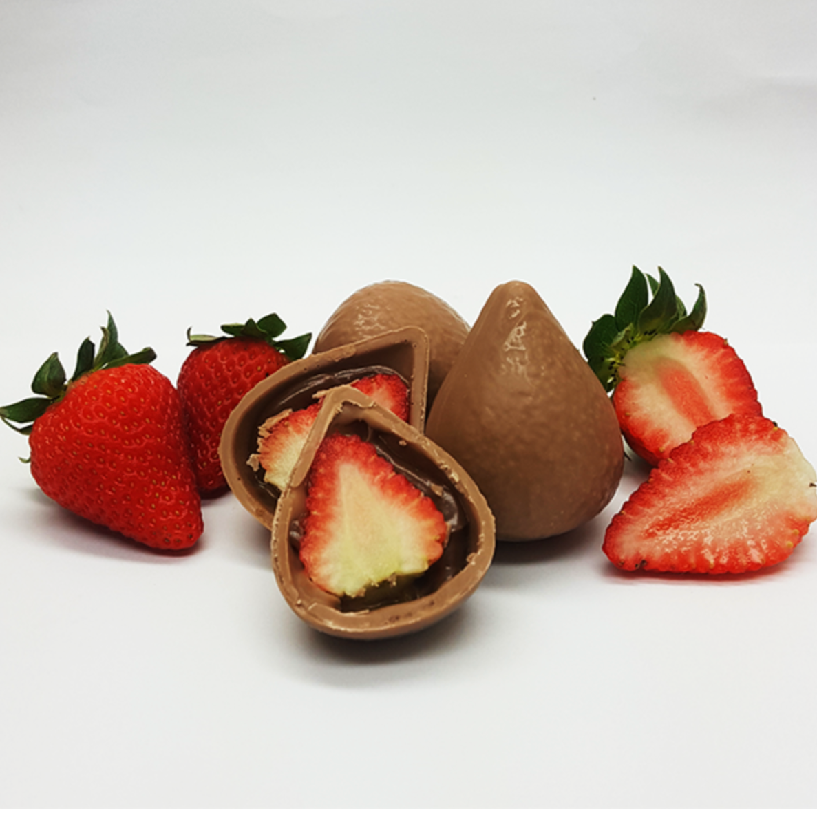 Dipped Strawberry Chocolate Mold - 3 Part