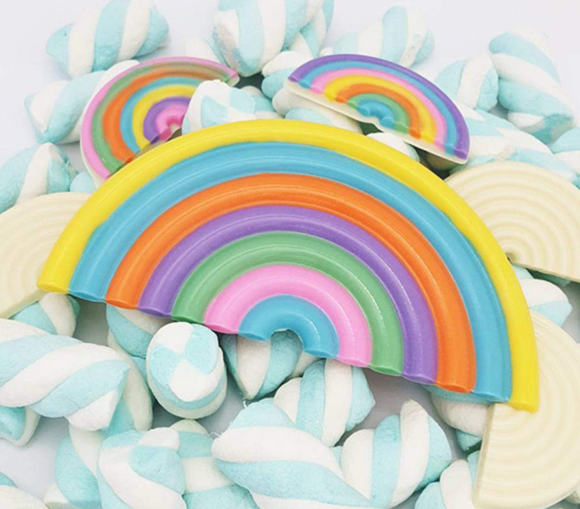Rainbows - Fill & Dump Chocolate Mold