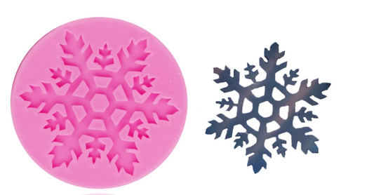 Christmas Snowflake Shape Silicone Mold