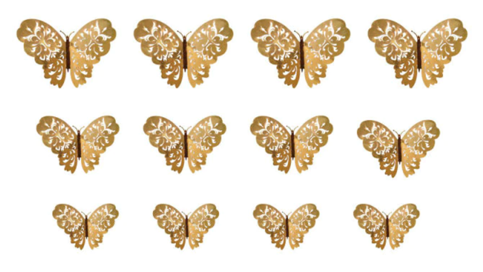 Gold Butterflies – Alani's Boutique Co