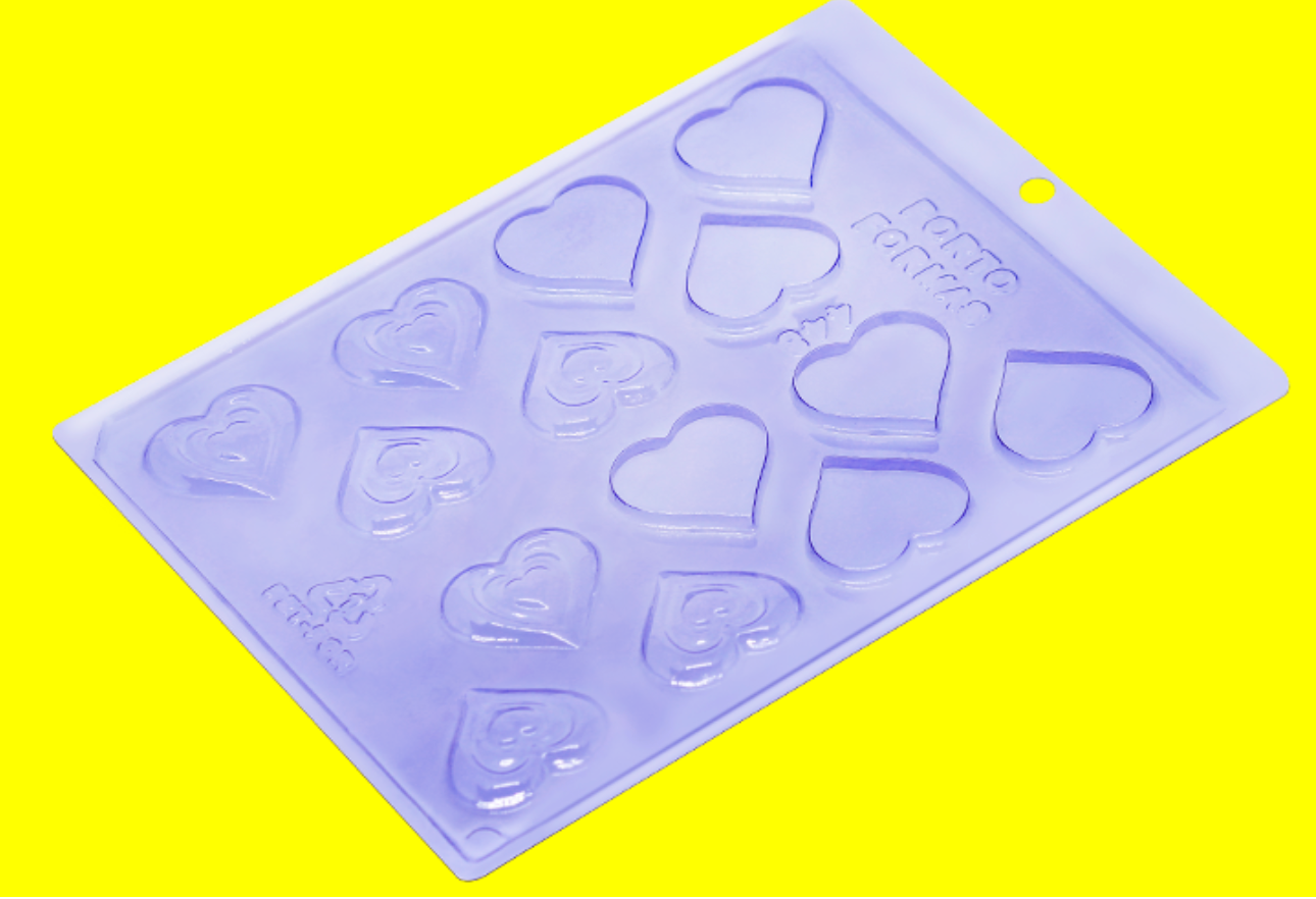 Heart Love Style ❤️ - Fill and Dump Chocolate Mold