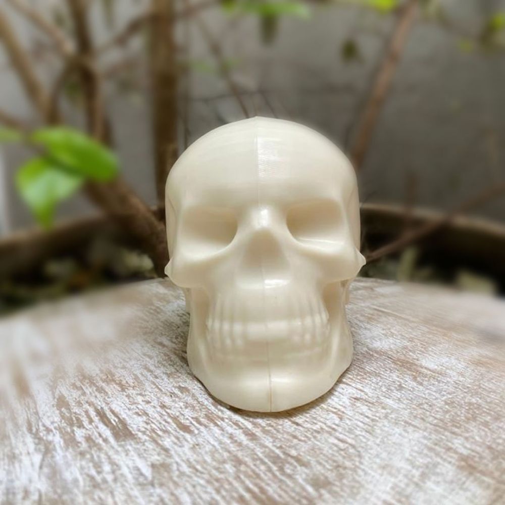 Small Scary Skull (4) - 3 Part Chocolate Mold