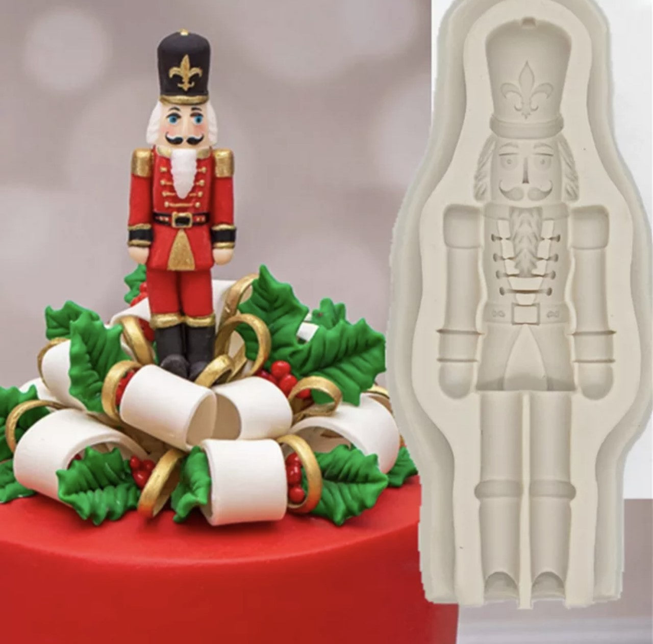 Christmas Soldier 3D Silicone Mold