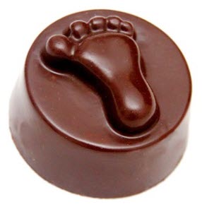 Baby Feet Oreo Chocolate Mold - 3 Part