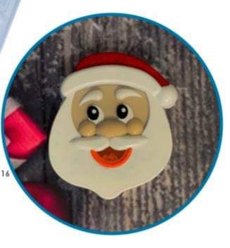 Santa Claus Face- Chocolate Mold