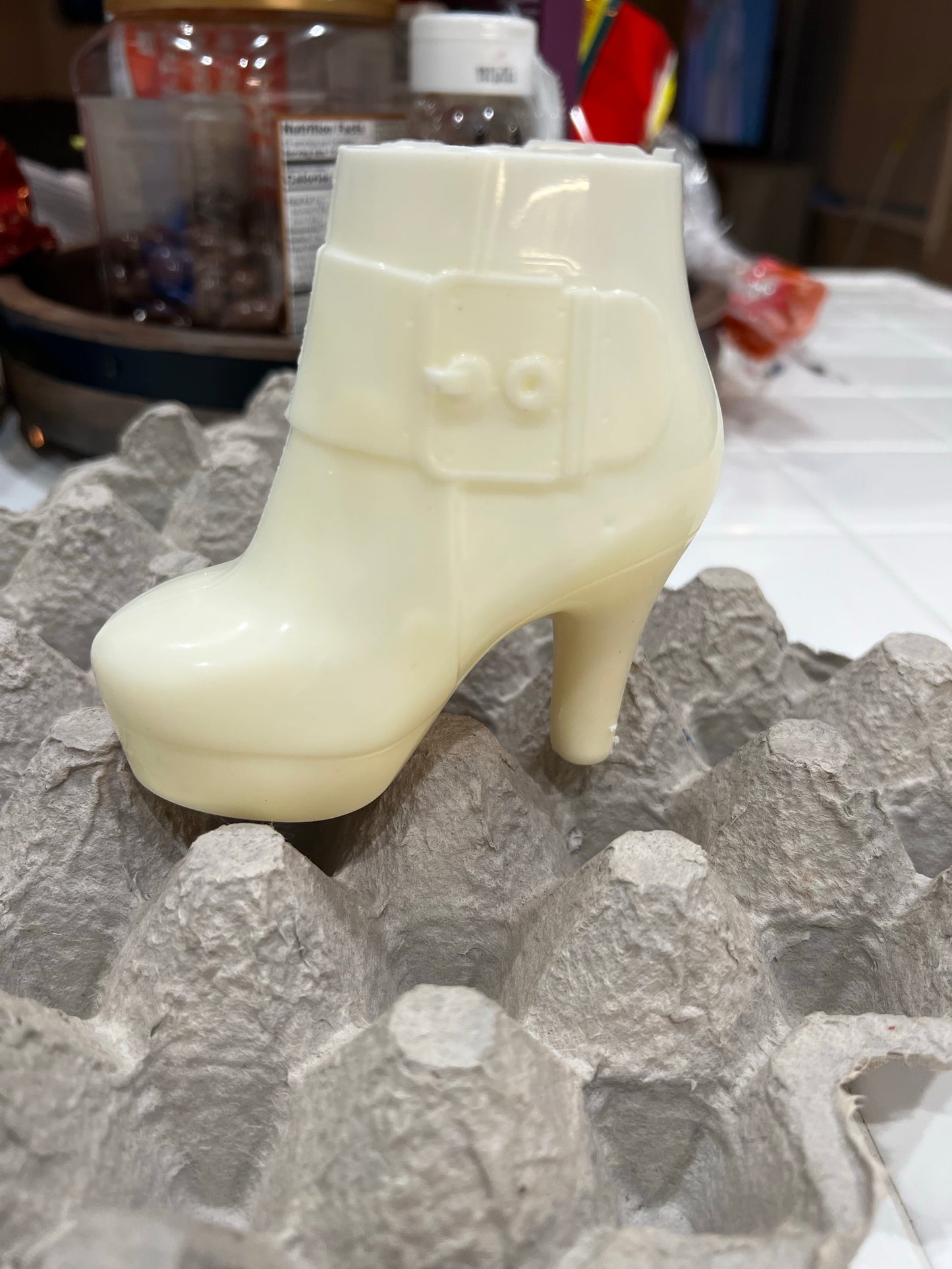 Boot Bootie Heel 3D - Chocolate Mold